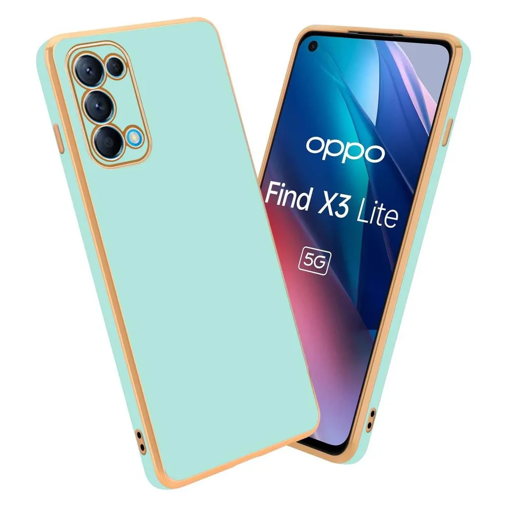 Cadorabo Hülle für Oppo FIND X3 LITE TPU mit Kameraschutz