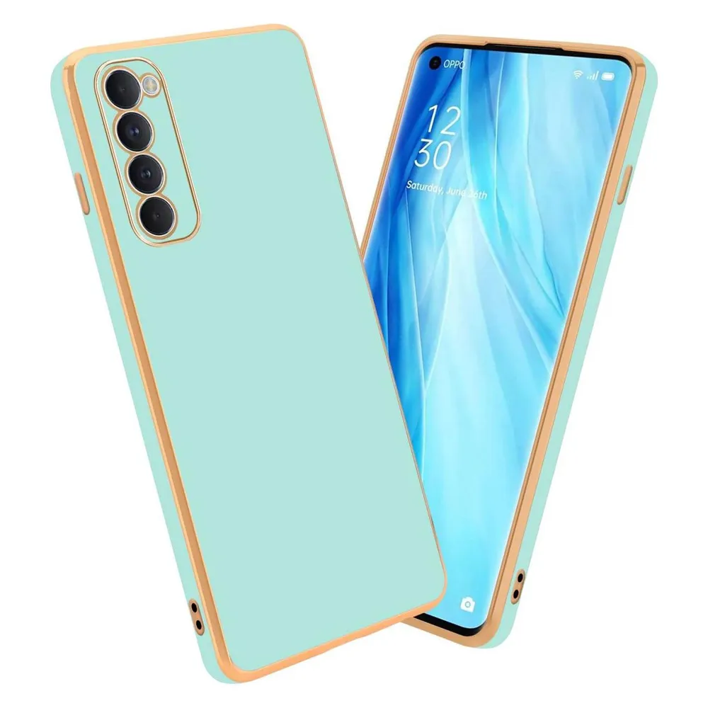 Cadorabo Hülle für Oppo Reno4 PRO TPU mit Kameraschutz (Oppo Reno 4 Pro)