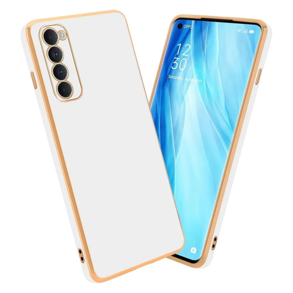 Cadorabo Hülle für Oppo Reno4 PRO TPU mit Kameraschutz (Oppo Reno 4 Pro)