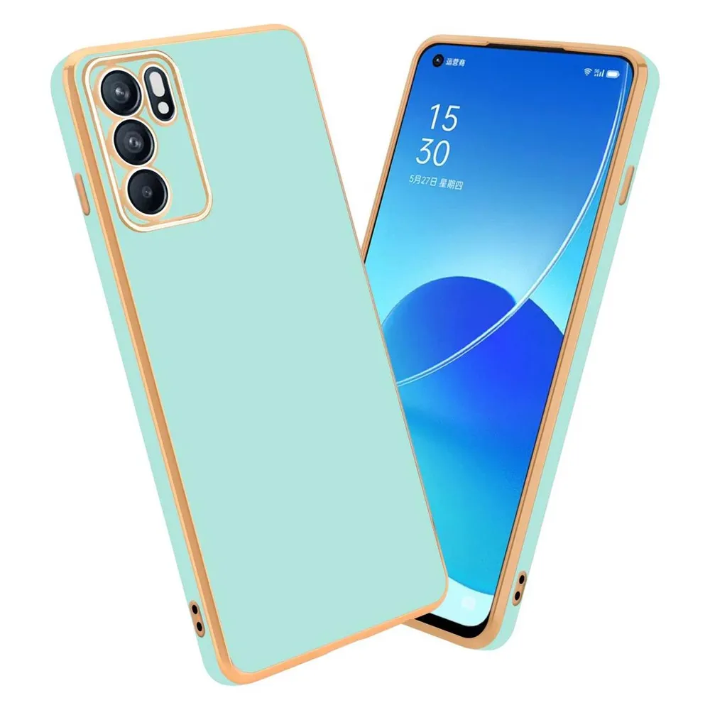 Cadorabo Hülle für Oppo Reno6 5G TPU mit Kameraschutz (Oppo Reno 6 5G)