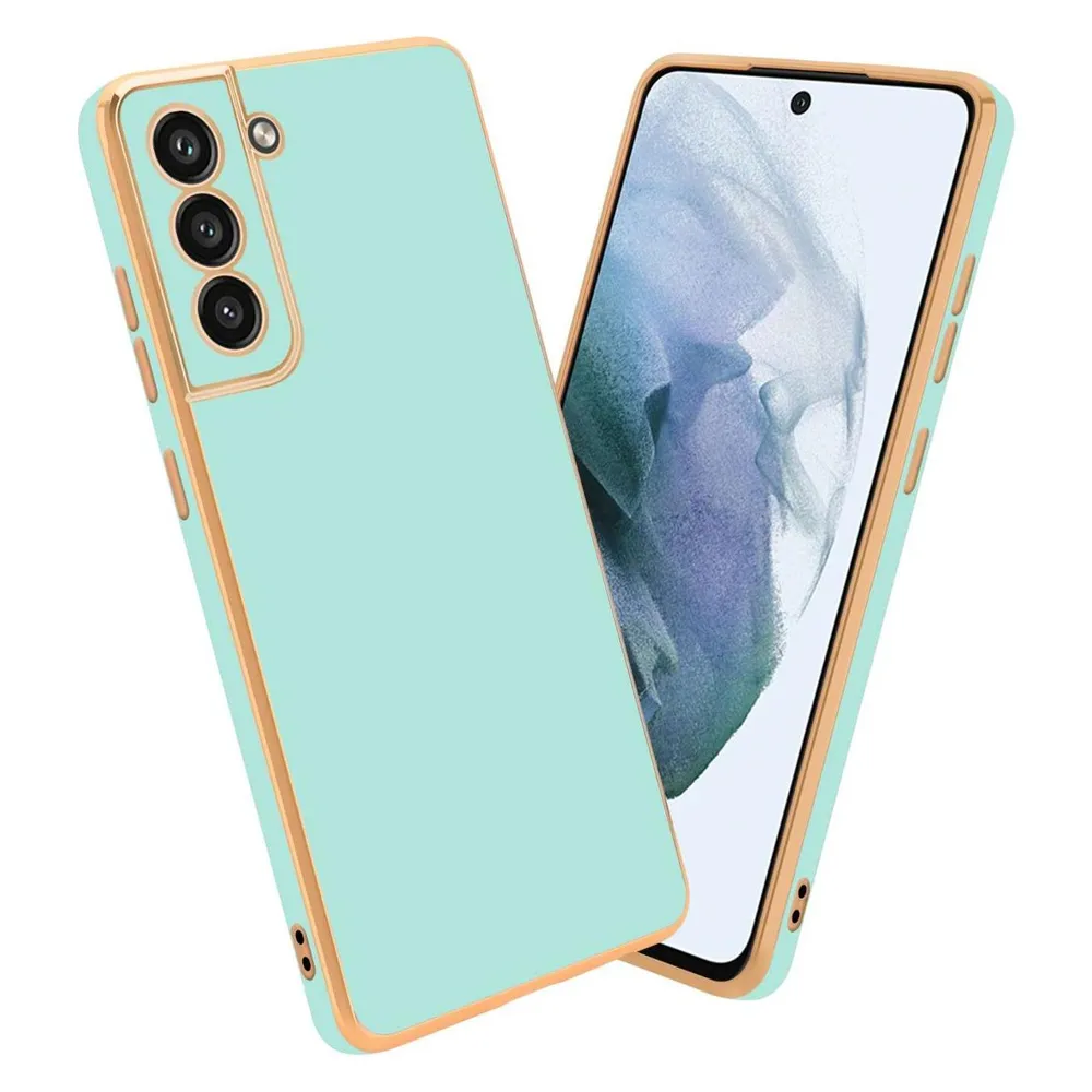 Cadorabo Hülle für Samsung Galaxy S21 FE TPU mit Kameraschutz (Samsung Galaxy S21 FE)