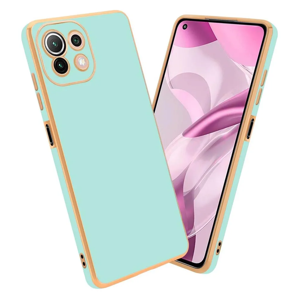 Cadorabo Hülle für Xiaomi Mi 11 LITE (4G / 5G) / 11 LITE NE TPU mit Kameraschutz (Xiaomi Mi 11 Lite, Xiaomi Mi 11 Lite 5G)