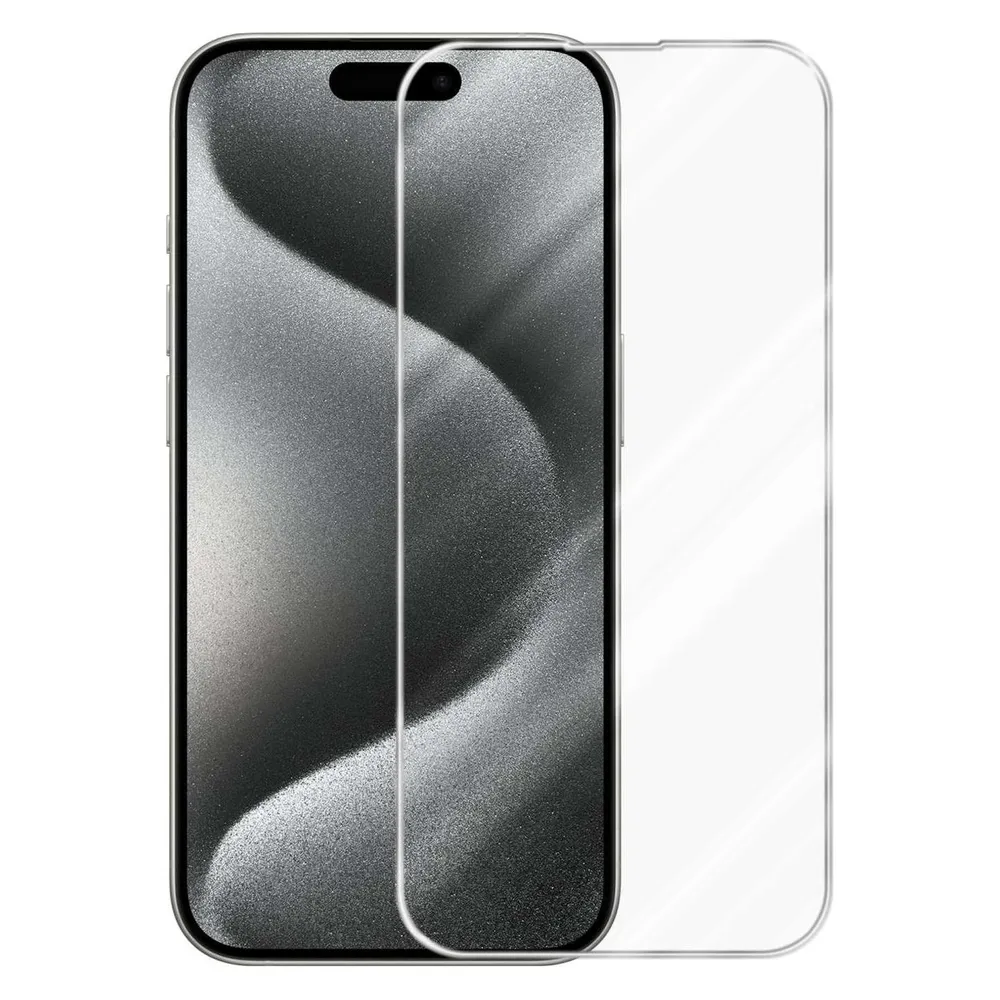Cadorabo Display Schutzglas für Apple iPhone 15 PRO Tempered