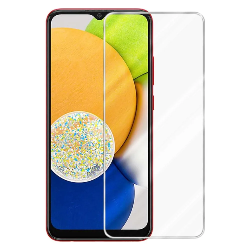 Cadorabo Display Schutzglas für Samsung Galaxy A03 Tempered