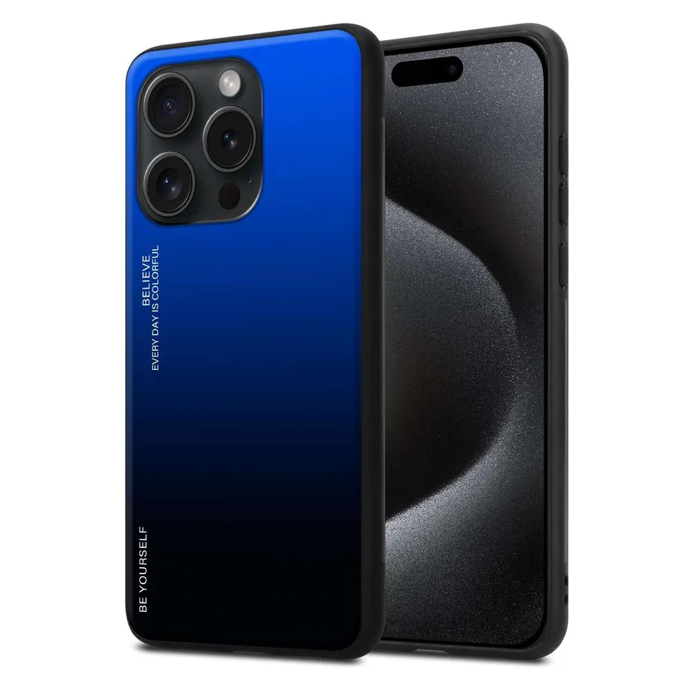 Cadorabo Hülle für Apple iPhone 15 PRO TPU im 2 Farben Design (Apple iPhone 15 Pro)
