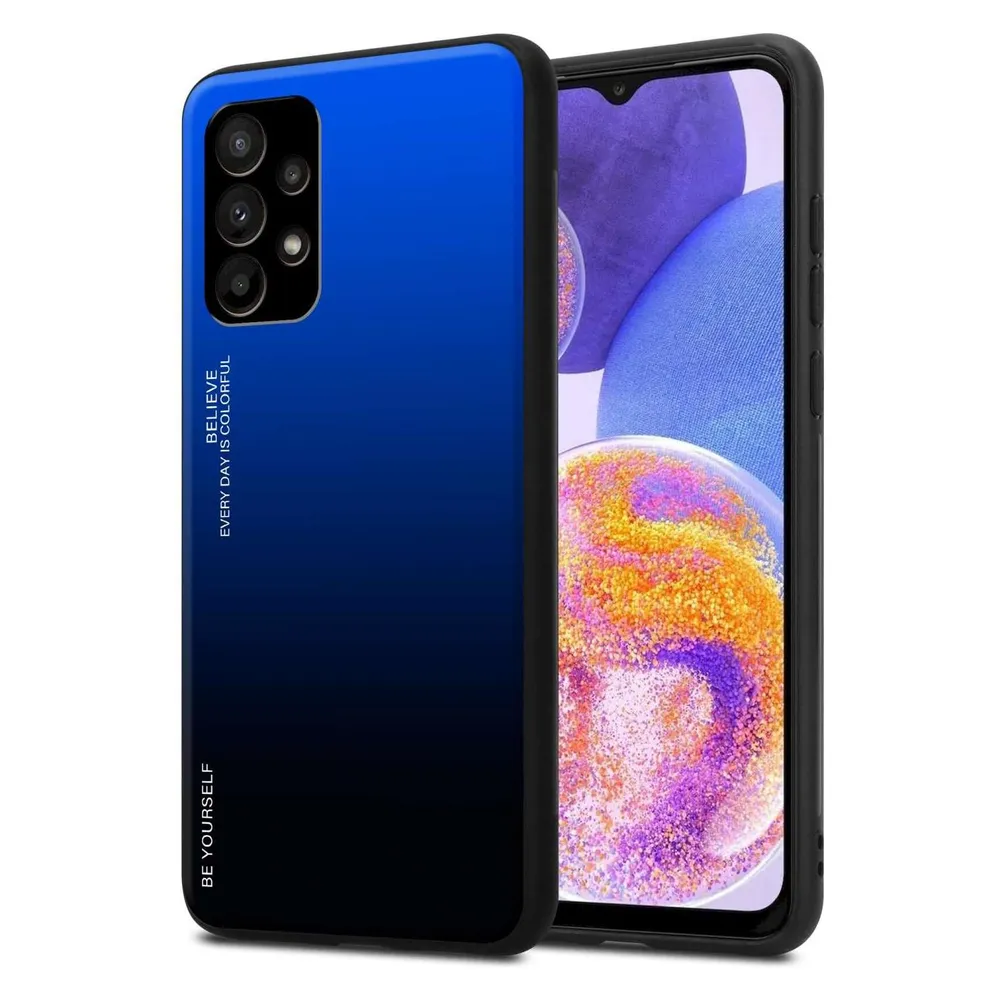 Cadorabo Hülle für Samsung Galaxy A23 4G / 5G TPU im 2 Farben Design (Samsung Galaxy A23, Samsung Galaxy A23 5G)