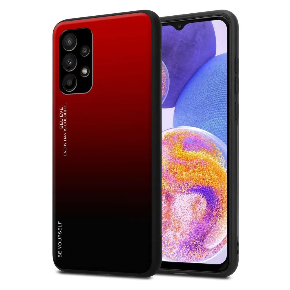 Cadorabo Hülle für Samsung Galaxy A23 4G / 5G TPU im 2 Farben Design (Samsung Galaxy A23)