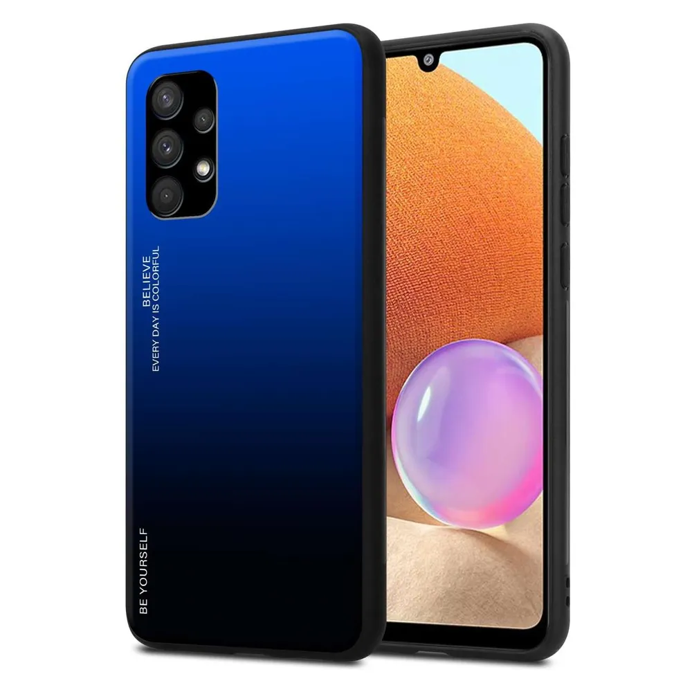 Cadorabo Hülle für Samsung Galaxy A32 4G TPU im 2 Farben Design (Samsung Galaxy A32)