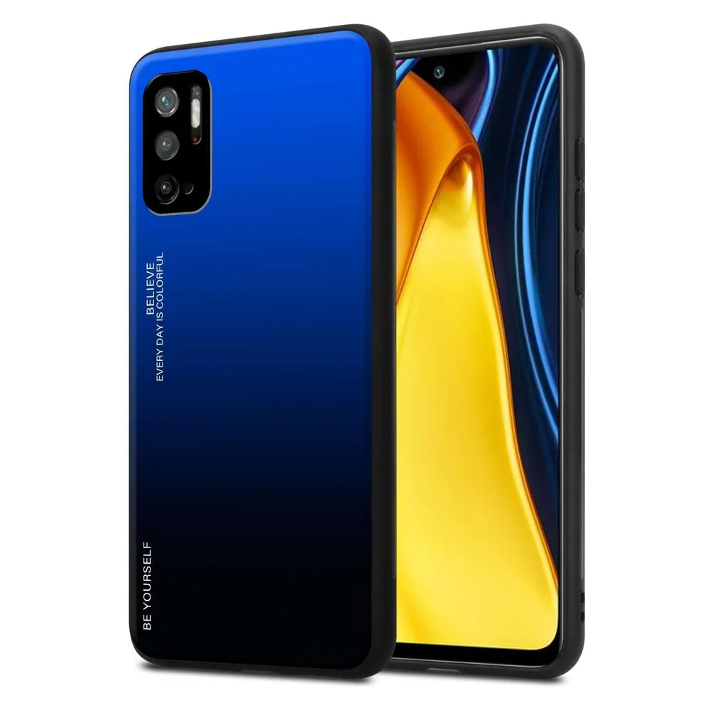 Cadorabo Hülle für Xiaomi RedMi NOTE 10 5G / POCO M3 PRO 5G TPU im 2 Farben Design (Xiaomi Poco M3 Pro 5G, Xiaomi Redmi Note 10 5G)