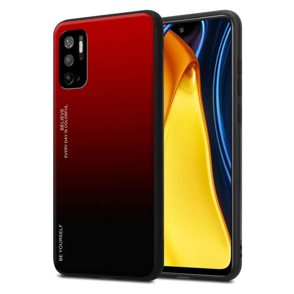 Cadorabo Hülle für Xiaomi RedMi NOTE 10 5G / POCO M3 PRO 5G TPU im 2 Farben Design (Xiaomi Poco M3 Pro 5G, Xiaomi Redmi Note 10 5G)