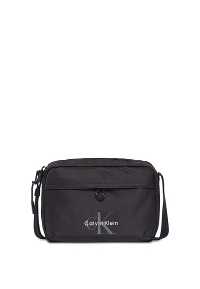 Calvin Klein Kameratasche BOLD CAMERA BAG, Herren-Schultertasche, Umhängetasche mit CK-Logo
