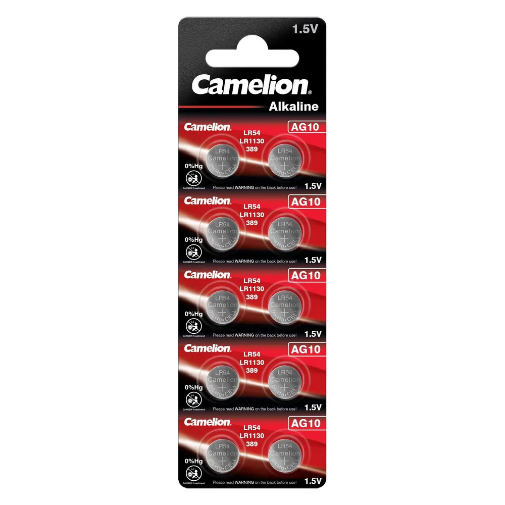 CAMELION Knopfzelle AG10, 10 St.