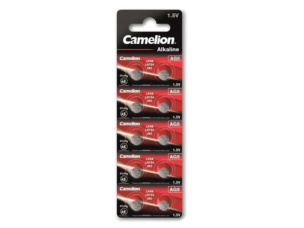 CAMELION Knopfzelle AG5, 10 St.