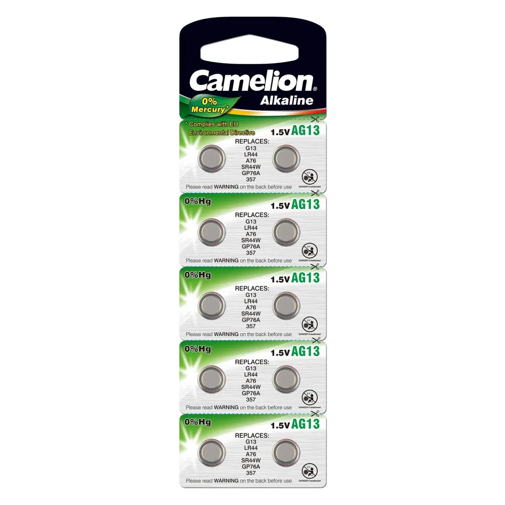 CAMELION Knopfzelle AG7, 10 St.