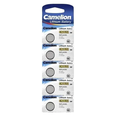 CAMELION Knopfzelle CR1632, 5 St.