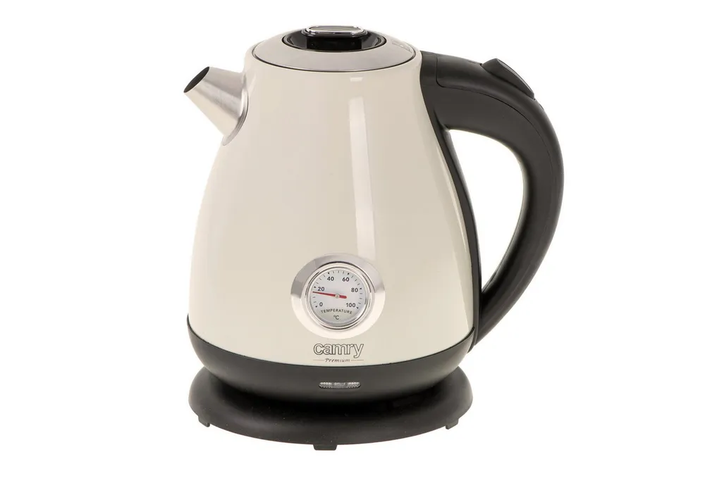 Camry Wasserkocher Camry CR 1344c Wasserkocher 1,7 Liter creme