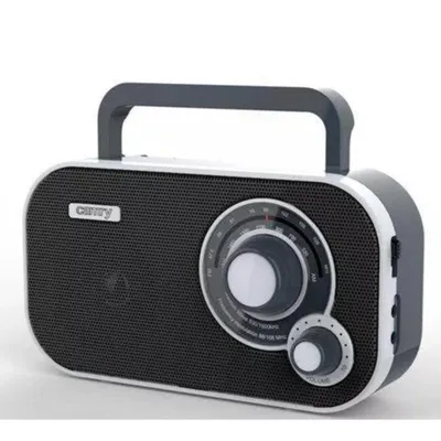 Radio Camry Premium CR 1140b Portable Analog AM/FM 4xBatterie Grau