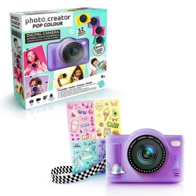 Kompaktkamera Canal Toys Photo Creator Pop 32MP Display 2,4" Violett