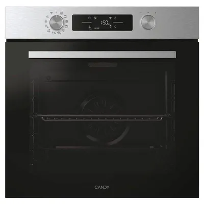 Einbaubackofen Candy CA6 N5B3LYTX Pyrolyse Hydrolyse Dampf 78L A++ WiFi Edelstahl