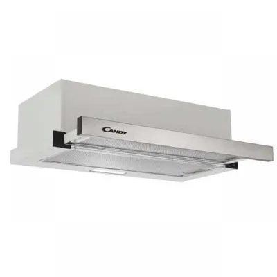 Candy CBT6130/3X Halb eingebaut (Pullout) Silber 329 m³/h