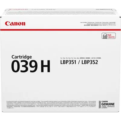 Canon 039 H - Mit hoher Kapazität - Schwarz - Original, Schwarz