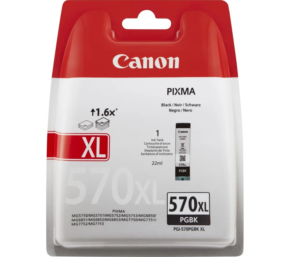 Canon PGI-570PGBK XL Original Schwarzpatrone