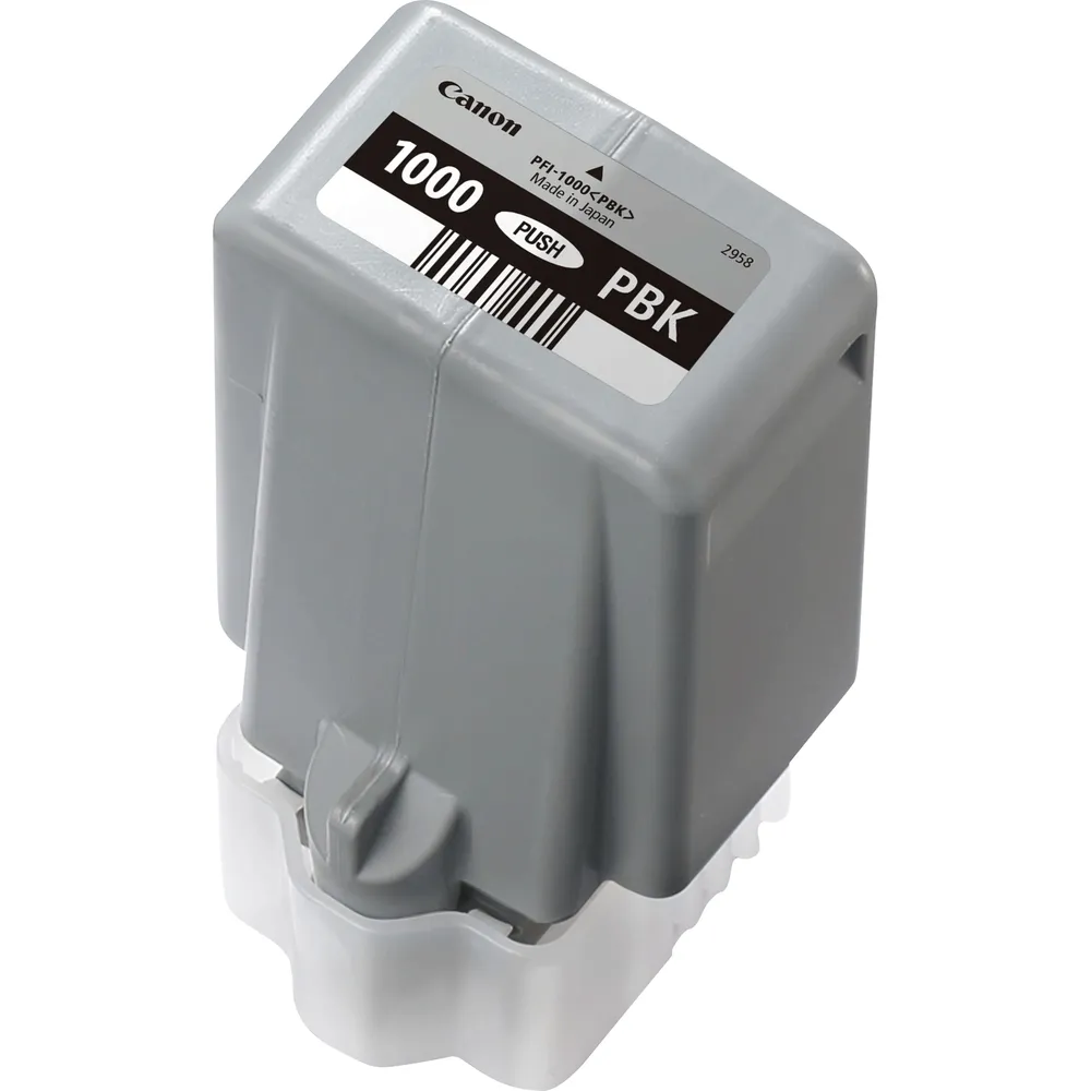 Tinte Canon PFI-1000PBK Schwarz Foto 80ml imagePROGRAF PRO-1000
