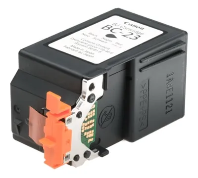 Tintenpatrone Canon BC-23 Schwarz Original Pigmentbasierte Technologie 900 Seiten
