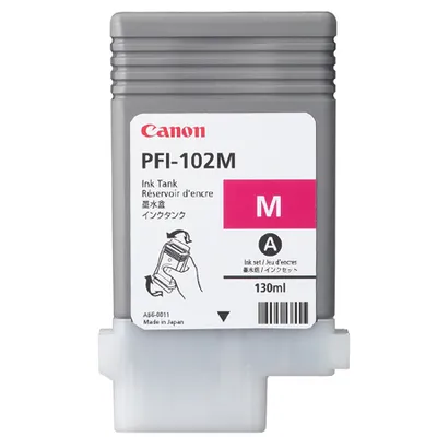 Tintenpatrone Canon PFI-102M Magenta 130 ml Original