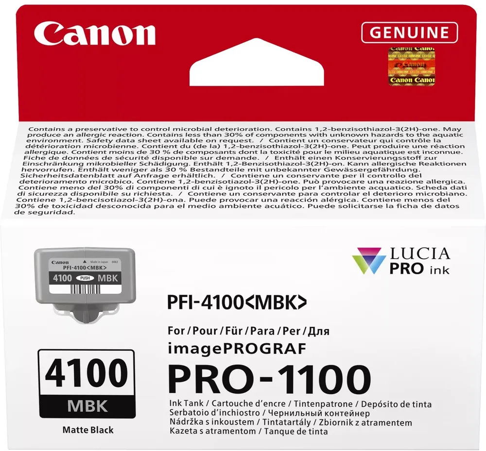 Canon PFI-4100MBK mattschwarz für PRO-1100