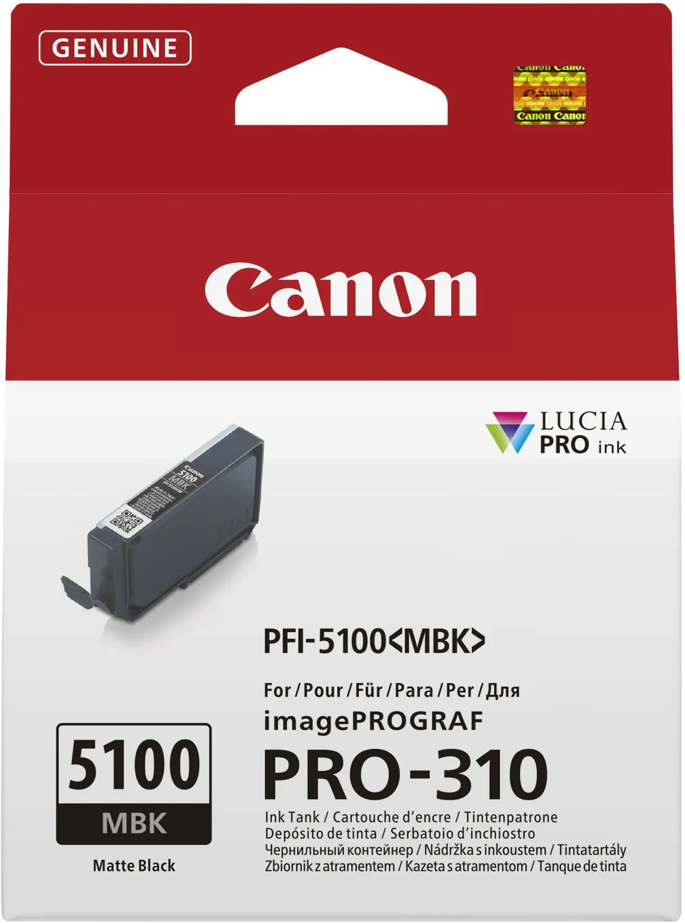 Canon PFI-5100MBK matt schwarz für PRO-310
