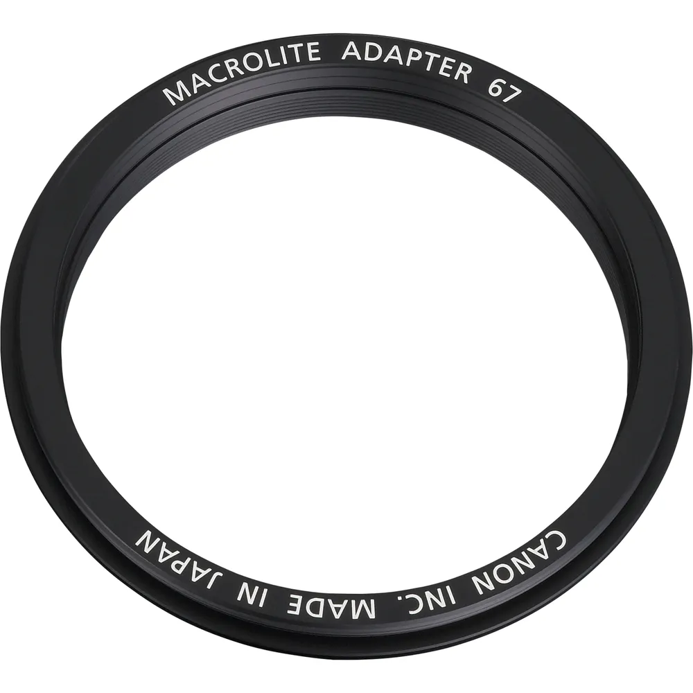 Canon Macro Ring Lite Adapter 67c