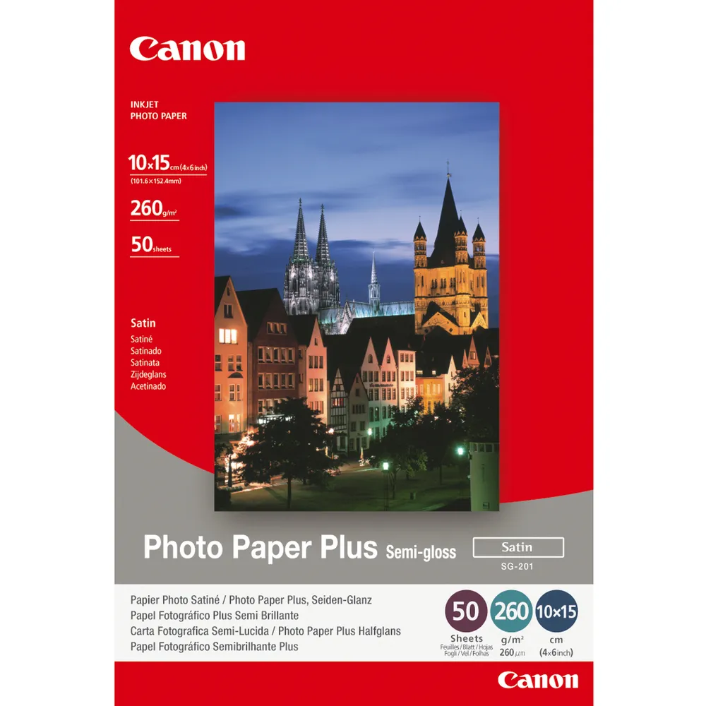 Fotopapier Canon 1686B015 260 g/m² 10x15 50 Blatt