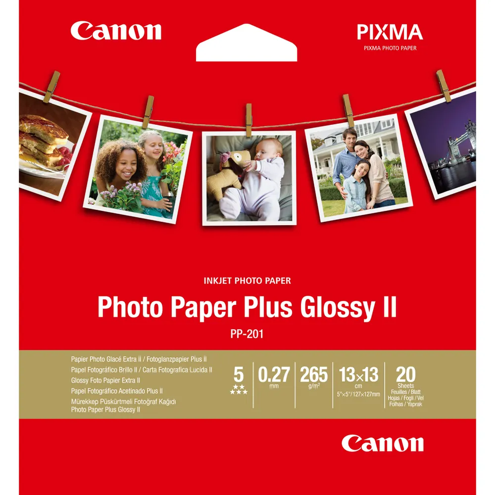 Fotopapier Canon 2311B060 Glanz 265 g/m² 20 Blatt 130 mm