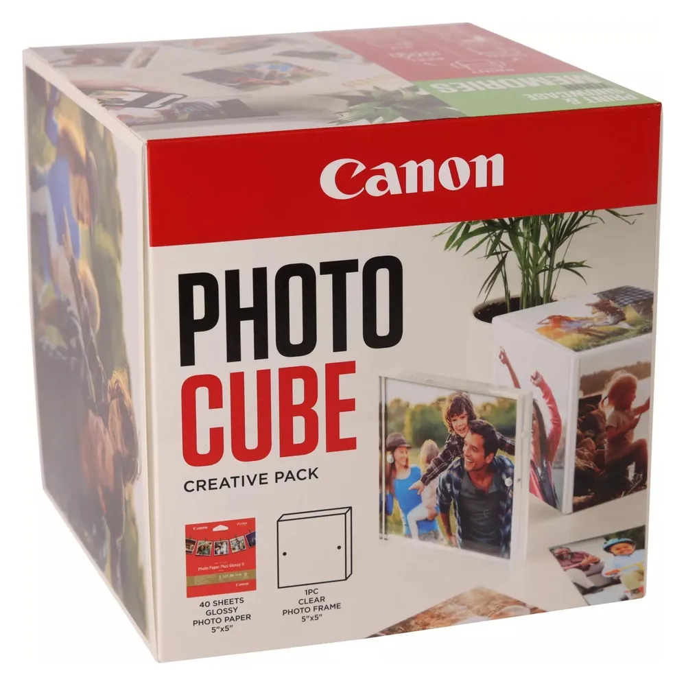 Canon Photo Cube Creative Paper 5x5 green