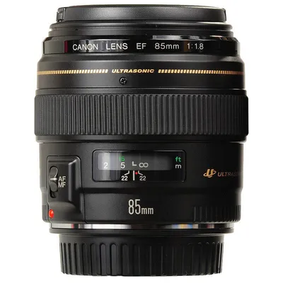 Canon EF 85mm f/1.8 USM SLR Teleobjektiv Schwarz