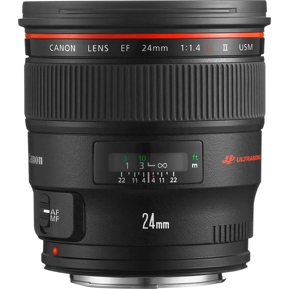 Objektiv Canon 2750B005 24 mm f/1.4 USM EF-Mount Schwarz