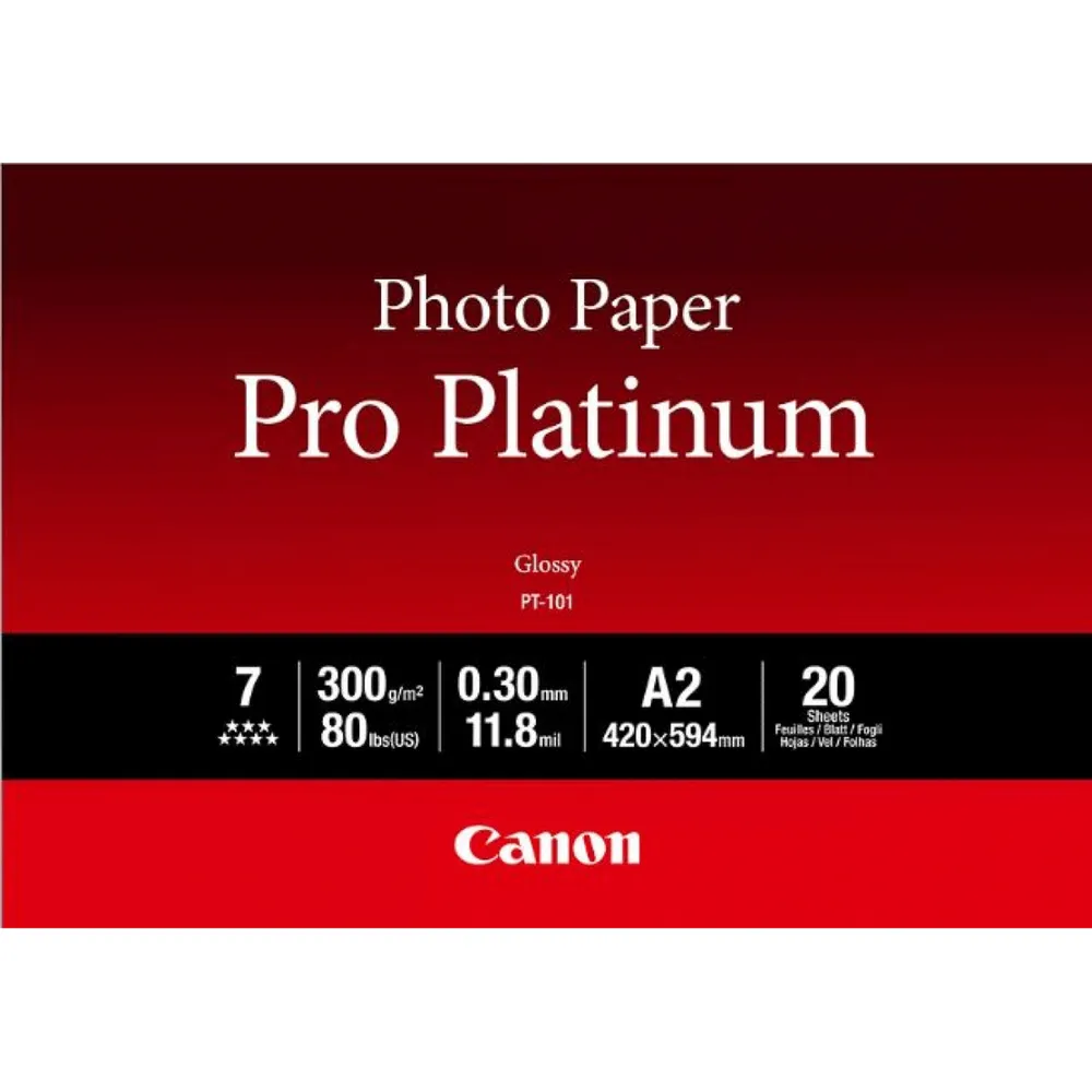 Fotopapier Canon 2768B067 A2 Hochglanz 300 g/m² 20 Blätter