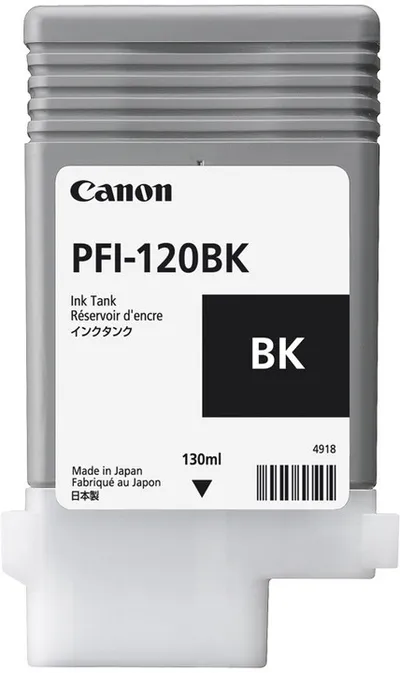 Tintenpatrone Canon PFI-120BK Schwarz 130 ml