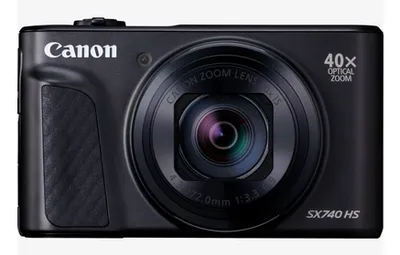 Cámara Compacta Canon PowerShot SX740 HS 20,3MP Zoom 40x WiFi Klappdisplay Schwarz