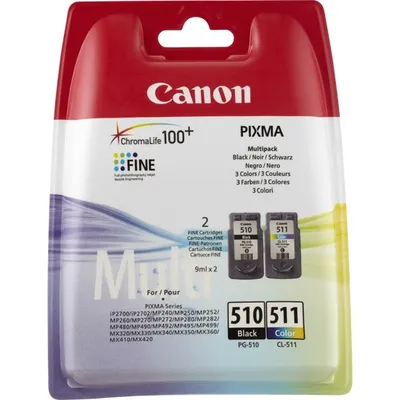 Canon PG-510/CL-511 Original Schwarz/Farbpatronenpaket