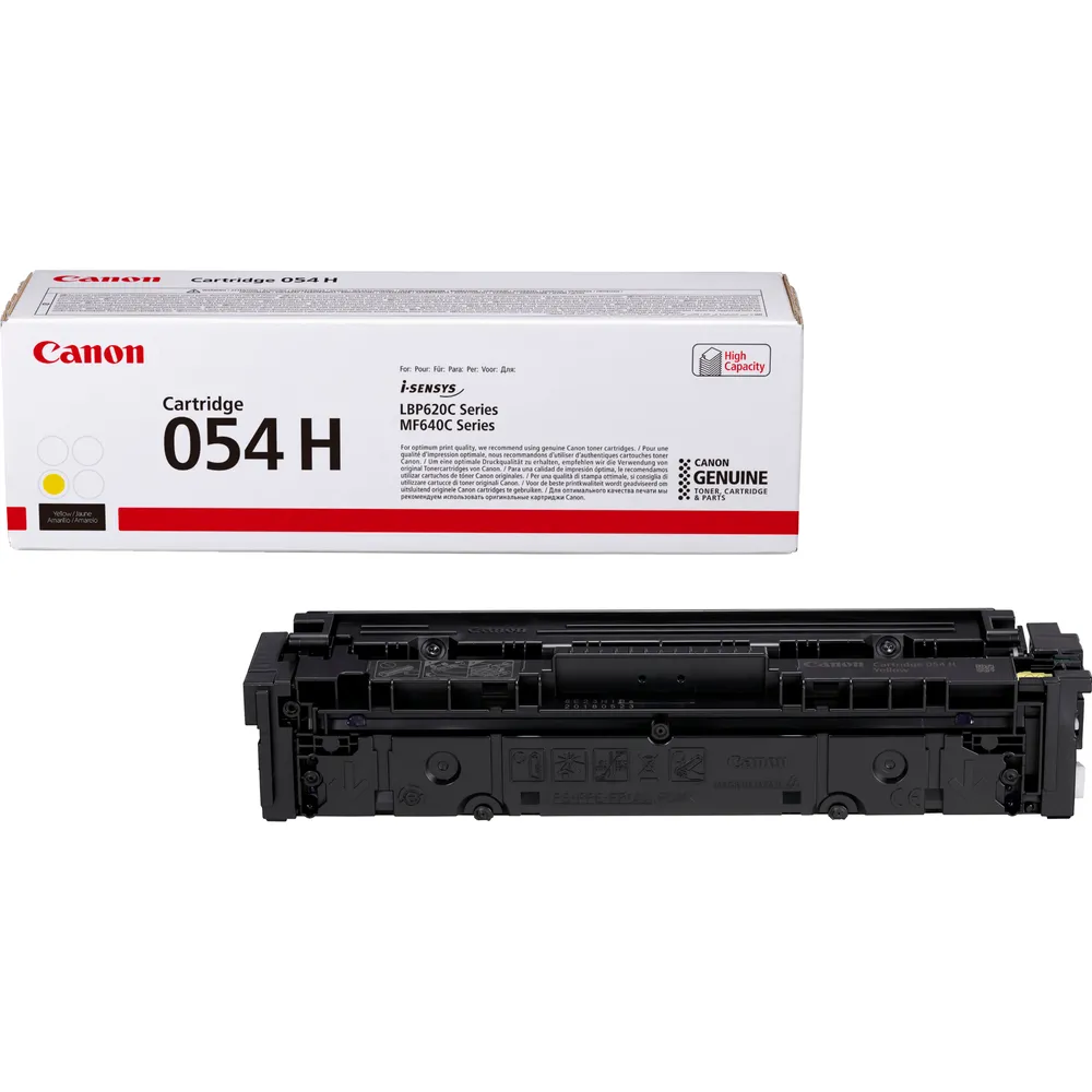 Canon 054 H Toner Gelb (Hohe Kapazität)