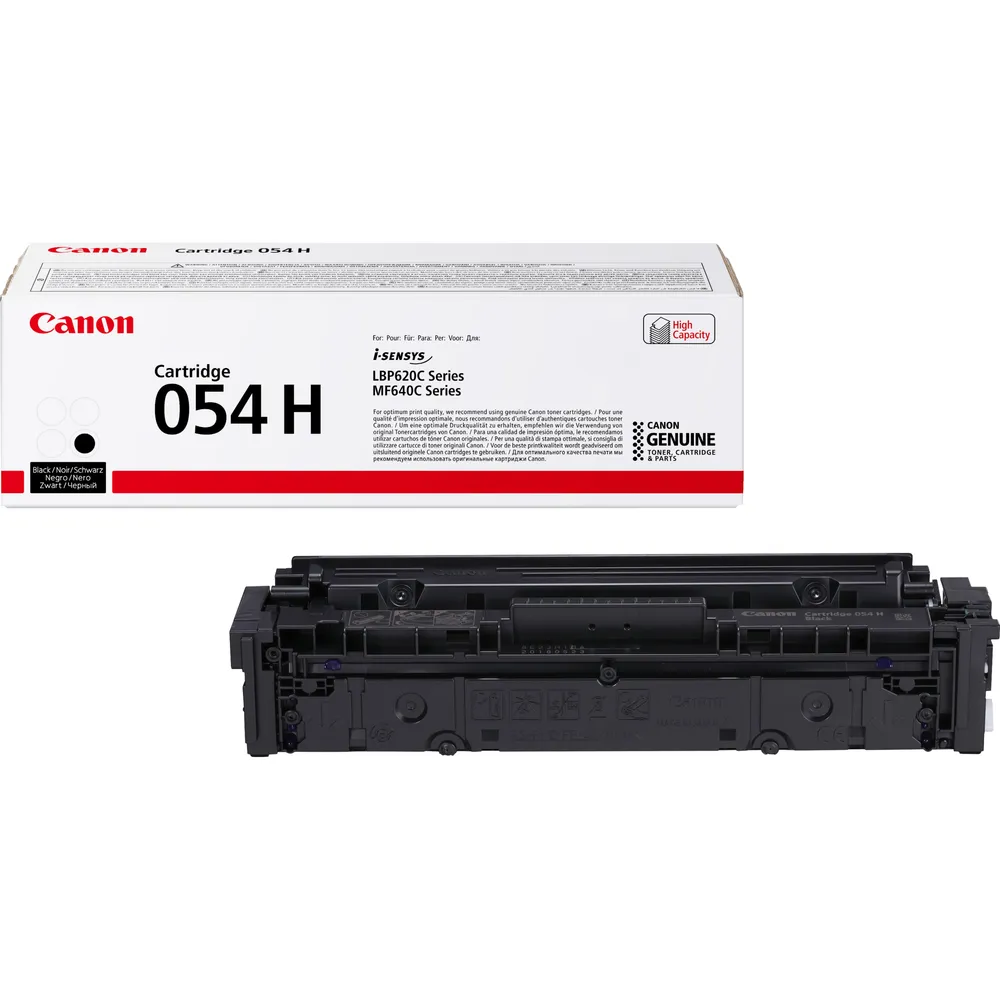 Canon 054 H Toner Schwarz (Hohe Kapazität)