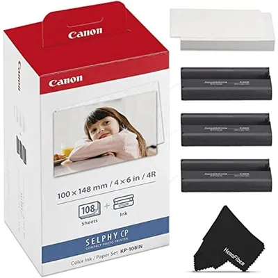 Canon KP-108IN Fotopapier Rot, Weiß