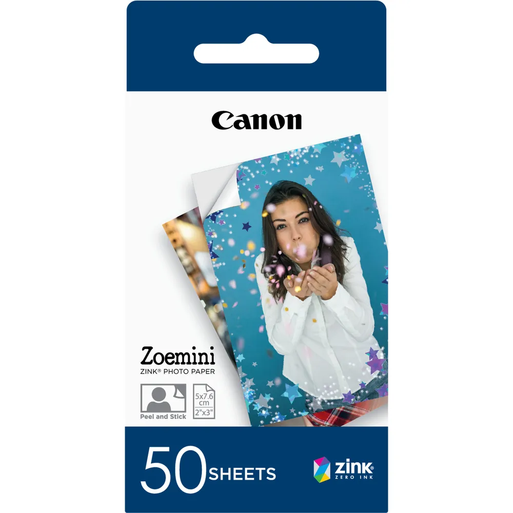Canon ZINK Fotopapier (50 Blätter)