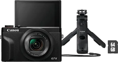 Canon G7 X Mark III Schwarz - Vlogging-Set