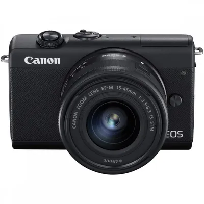 Canon EOS M200 24,1 MP WiFi Schwarz + EF 15-45 mm F3.5-6.3 IS STM