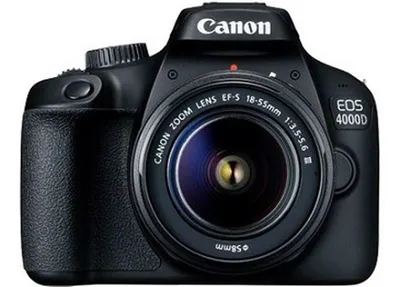 Canon EOS 4000D 18MP WiFi + EF-S 18-55mm F3.5-5.6 DC III