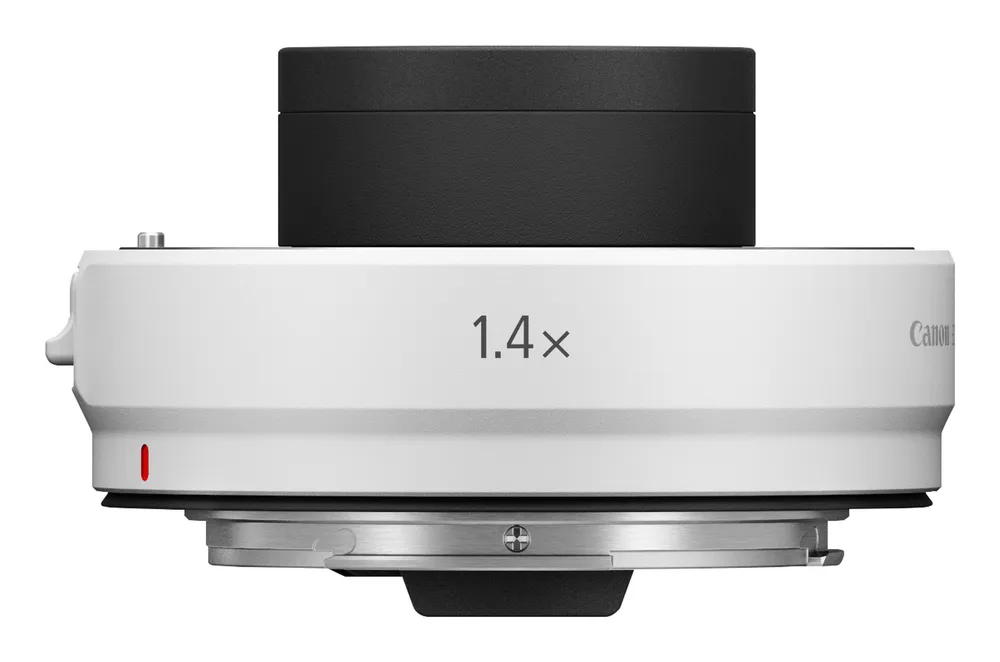 Telekonverter Canon RF 1.4x Weiß Schwarz 1.4x Montierung RF Staub- und Spritzschutz