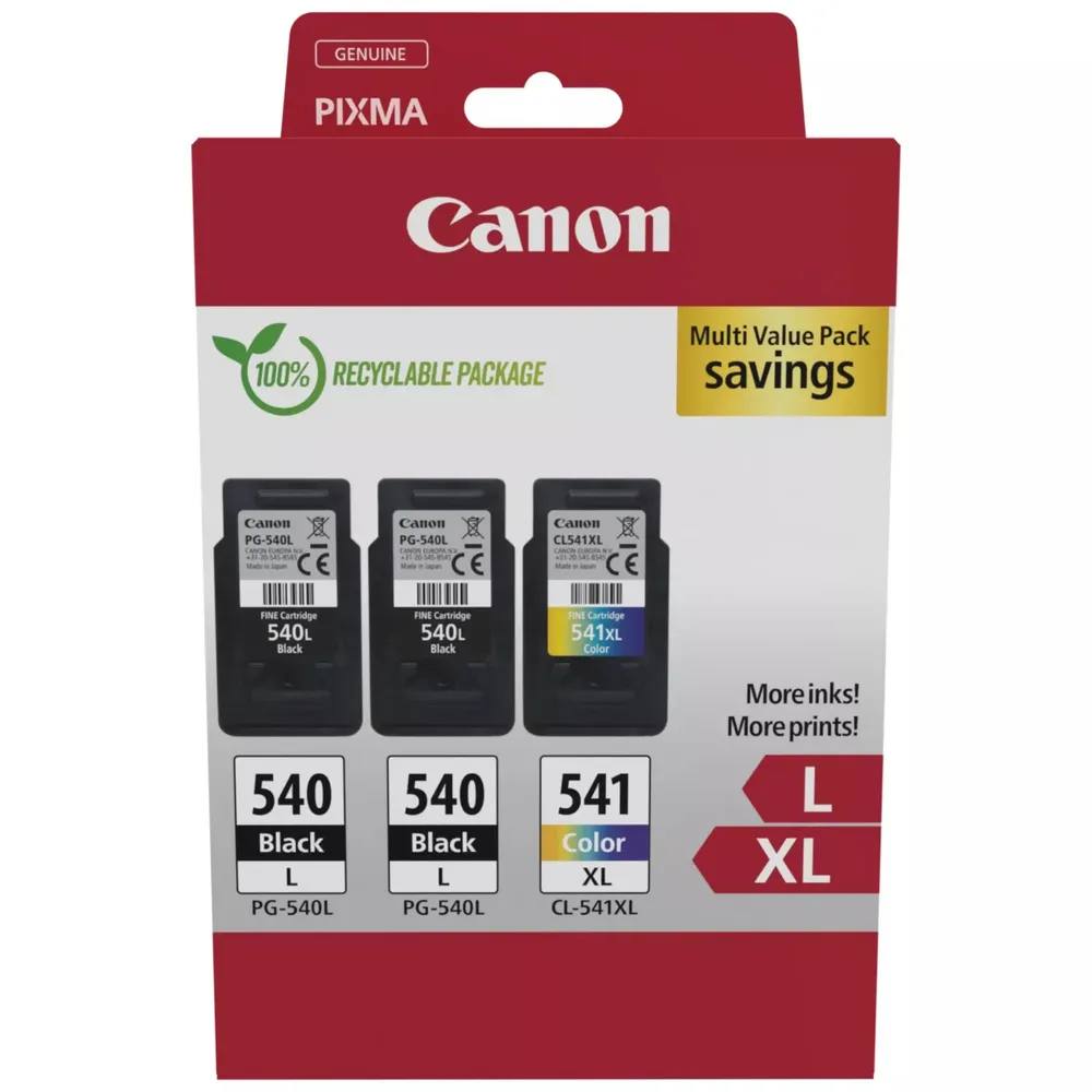 Canon PG540L x2/CL541 XL Patronen Multipack